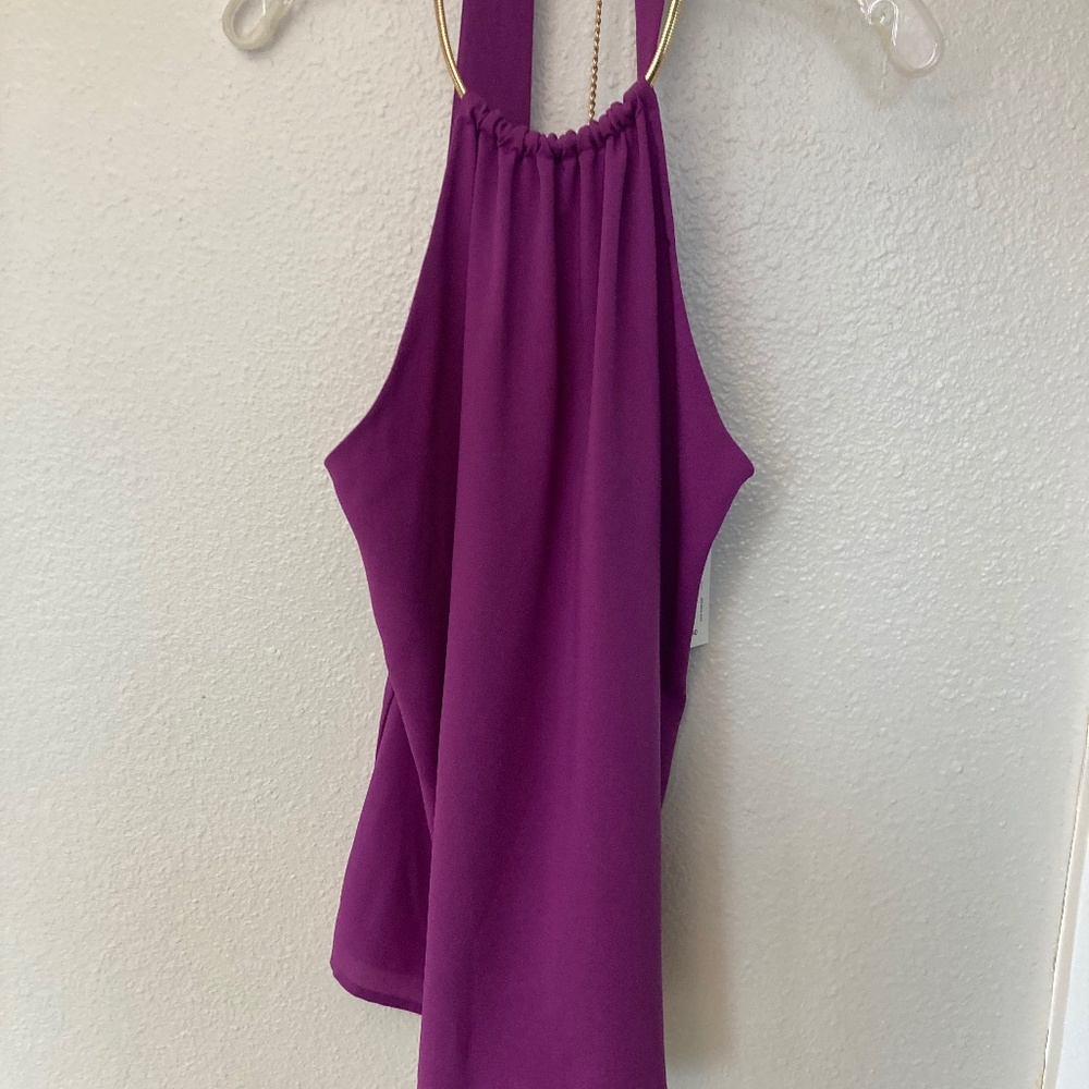 Bisou Bisou Purple bohbot chain neck Medium
